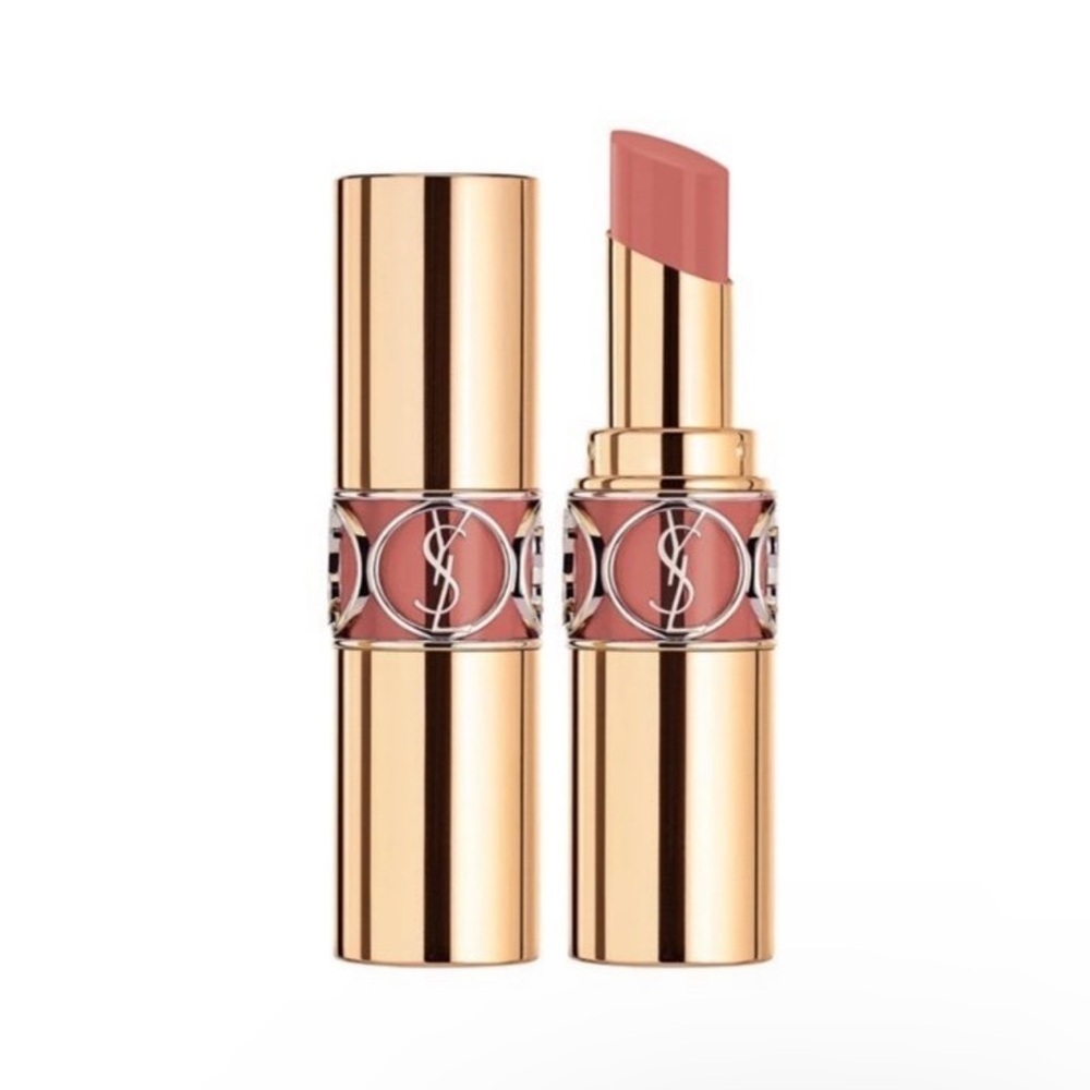 π Yves Saint Laurent Rouge Volupte Shine Oil-In-Stick 150 Nude Lingerie - Picture 5 of 7